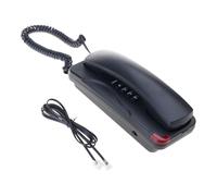 Dcaknri Wall Mounted Corded Telephone Retro Landlines Phone with Last Number Redial Fixed for Home Living Room Office Hotel Corded