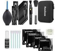 DCamera Cleaning Kit with APS-C Cleaning Pads, Microfibre Cloths, Lens Cleaning Pen, for Camera Lenses