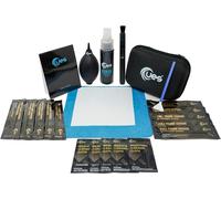 DCamera Sensor and Lens Cleaning Kit: Full Frame Cleaning Brushes, Cleaner, Air Blower, Microfibre Cloth, Pen and Lens Paper