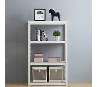 d'casa DCASA Modulaire 4 étagères Bureau Rangement de décorations Festivales Articles pour la Maison Unisexe Adulte, Couleur Unique
