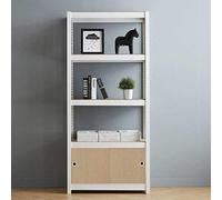 d'casa DCASA Modulaire 5 Étagères Bureau Rangement de Décorations Festivales Articles pour la Maison Unisexe Adulte, Couleur Unique