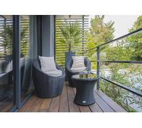 DCB Garden Salon de Jardin Totem : 2 Fts + 1 Table Basse - TOTEM-3-FIDJI