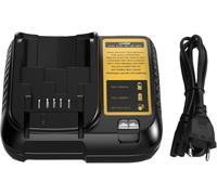 DCB107 Chargeur de Rechange pour Dewalt 10,8 V / 20 V Max ION-Lithium DCB201, DCB200, DCB204, DCB205, DCB206, DCB208, DCB203, DCB127, DCB230, DCB101,DCB112