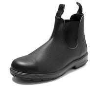 Dcbdx Homme Bottines Chelsea Bottes de Cow-Boy occidentales en Cuir Mode Classiques Antidérapant Chukka Boots légères Chaussure,Noir,40 EU