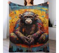 DCCCY Singe Plaid Couverture en Flanelle Super Douce, Couvertures en Flannel De Confortable Et Chaude, Convient À Toutes Les Saisons. 100×130cm