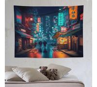 DCCCY Tokyo, Japon Tapisserie, Tissu Mural En Polyester, Décoration Murale Pour Chambre À Coucher, Salon, Tenture Murale 150×200cm