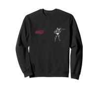 DCComics PAPL915 Superman Sketch Style Minimal Art Graphic Sweatshirt