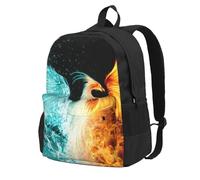 DCEHGEW Beau sac à dos de voyage imprimé Phoenix pour ordinateur portable, sac d'école léger pour la randonnée et une utilisation décontractée, Magnifique phénix, One Size, Sac à dos de voyage