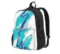 DCEHGEW Beau sac à dos de voyage pour ordinateur portable imprimé papillon lumineux, sac d'école léger pour la randonnée et une utilisation décontractée, Tasse des années 90., One Size, Sac à dos de