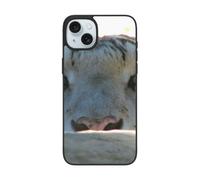 DCEHGEW Cool Tiger Prints Coque de téléphone pour iPhone 15 Pro Max 6,7 pouces, coque de téléphone en TPU résistant aux chocs, prend en charge le chargement sans fil, avec protection d'objectif