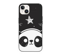 DCEHGEW Coque de téléphone avec motifs pandas mignons de dessins animés pour iPhone 14 Plus 6,7", coque de téléphone antichoc en TPU, protection intégrale du corps