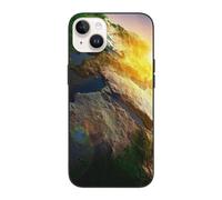 DCEHGEW planet earth prints coque de téléphone pour iPhone 14 6,1", coque de téléphone antichoc en TPU, protection intégrale du corps, blanc