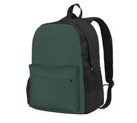 DCEHGEW Sac à dos de voyage léger pour ordinateur portable avec drapeau portoricain imprimé arbre de vie pour la randonnée et une utilisation décontractée, Vert/gris, One Size, Sac à dos de voyage
