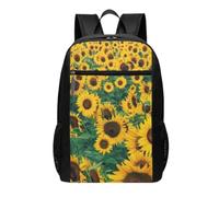 DCEHGEW Sac à dos de voyage pour ordinateur portable imprimé sur les mathématiques - Sac d'école léger pour sac à dos décontracté, sac à dos de randonnée, Beaucoup de beaux tournesols, One Size, Sac à