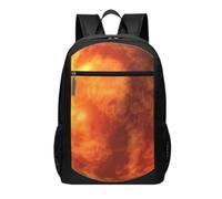 DCEHGEW Sac à dos de voyage pour ordinateur portable imprimé sur les mathématiques - Sac d'école léger pour sac à dos décontracté, sac à dos de randonnée, Planète dorée, One Size, Sac à dos de voyage