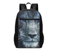 DCEHGEW Sac à dos de voyage pour ordinateur portable imprimé sur les mathématiques - Sac d'école léger pour sac à dos décontracté, sac à dos de randonnée, Lion aux yeux bleus, One Size, Sac à dos de
