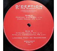 D'Ception - D'Ception - On The Dancefloor - [12"]