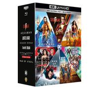 Dceu Intégrale : Man Of Steel + Batman V Superman : L'aube De La Justice + Suicide Squad + Wonder Woman + Justice League + Aquaman + Shazam! - 4k Ultra Hd + Blu-Ray
