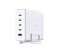 DCF-241 - Adaptateur secteur - GaN + adaptateur secteur - 240 Watt - 5 A - Power Delivery 3.1, QC 4.0 - 5 connecteurs de sortie (4 x USB-C, USB type