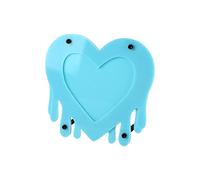 Dcfbkl 1 cadre en acrylique avec support de bureau creux en forme de cœur en acrylique pour petite amie, petit ami, anniversaire, pour elle, petite amie, image de table en forme de cœur