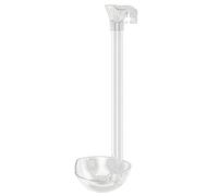 Dcfbkl 1 ensemble de tubes d'alimentation en verre pour aquarium - Pour crevettes - Outils en verre transparent - Long tube