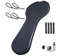 Dcfbkl Accoudoir de table ergonomique pour chaise d'ordinateur, coussin de poignet anti-déflecteur, coussinet noir avec poignet