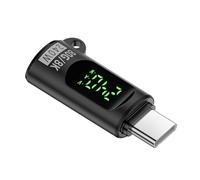 Dcfbkl Adaptateur USB C vers USB C 240 W avec affichage numérique pour une charge rapide et une synchronisation des données sans effort pour le bureau, les voyages