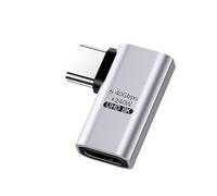 Dcfbkl Adaptateur USB de type C 8K mâle vers femelle 240 W 40 Gbit/s pour un transfert de données efficace sur ordinateur portable et téléphone Câble d'alimentation étendu