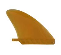 Dcfbkl Aileron d'eau blanche souple et flexible avec vis de rechange pour surfing, accessoires de surf, aileron d'eau facile à utiliser