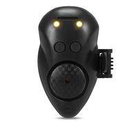 Dcfbkl Alarme électronique de morsure de pêche avec sons d'alertes cloches LED Indicateur de morsure de poisson Alarme électronique