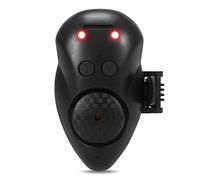 Dcfbkl Alarme électronique de morsure de pêche avec sons d'alertes cloches LED Indicateur de morsure de poisson Alarme électronique