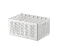 Dcfbkl Bacs de rangement de placard avec poignées - Organisateurs de garde-robe pour petits articles - Panier à tiroirs empilés pliés - Organisateur de tiroir - Organiseur de tiroir pour économiser de