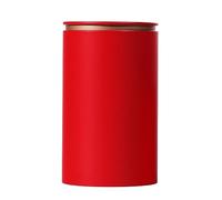 Dcfbkl Bocal de rangement en métal pour café, boîte à thé en vrac, anti-odeurs, conteneurs en fer blanc, petit format