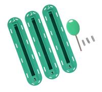 Dcfbkl Boîte d'aileron central unique pour planche de surf, longboards, planche de surf, planche de surf, aileron