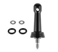 Dcfbkl Canne d'équilibrage de roue de pêche en aluminium Équilibreurs de moulinet à insérer dans le support à visser avec joints en caoutchouc et stabilisateur de moulinet