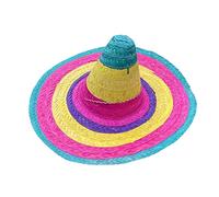 Dcfbkl Chapeau de paille Sombrero Chapeau mexicain Party Fiest