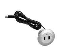 Dcfbkl Connecteur de charge intégré de bureau USB pour prise murale de bureau avec port