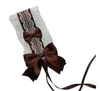 Dcfbkl Cosplay Party Lace Headband Sweet Girl Anime Maid Hairband With Ribbon & Hairpins Female Girls Hair Styling Accessories Cosplay Headbands For Women