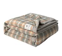 Dcfbkl Cozys Couverture de sommeil en tissu de coton pour une utilisation familiale dans le salon ou la chambre à coucher