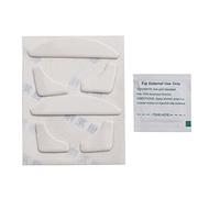 Dcfbkl DeathAdder Lot de 2 patins autocollants pour patins à roulettes Blanc