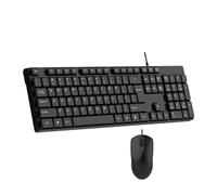 Dcfbkl Ensemble clavier et clavier filaire USB de taille normale avec pavé numérique pour ordinateur portable et PC
