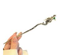 Dcfbkl Épingle à cheveux chinoise en forme de dragon délicate pour prendre des photos, accessoires élégants pour femme, accessoires en forme de dragon pour coiffures quotidiennes, simples et délicates