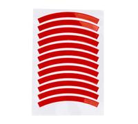 Dcfbkl Lot de 12 autocollants réfléchissants pour enfants - Équilibres de vélo - Autocollants d'avertissement de roue pour enfants