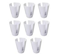 Dcfbkl Lot de 2/5 supports de bobine de fil blanc pour machine à coudre industrielle Poids léger