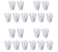 Dcfbkl Lot de 2/5 supports de bobine de fil blanc pour machine à coudre industrielle Poids léger
