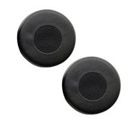 Dcfbkl Lot de 2 coussinets d'oreille en cuir avec éponge et tissu de réglage du son pour Evolve 75 75+ 75UC 75MS