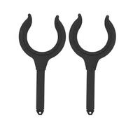 Dcfbkl Lot de 2 supports de canne à pêche pour rame, rame, klaxon, support latéral pour canne à pêche, crochet pagaie