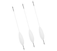 Dcfbkl Lot de 3 flotteurs de pêche en acrylique 12/15/20/30/40 g pour lancer long bombard vers le haut