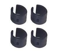 Dcfbkl Lot de 4 anneaux de protection pour vélo - Équipement de chaîne - Protection de cadre - Pour chaîne de vélo