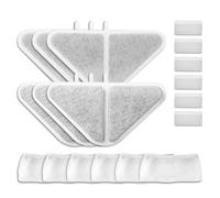 Dcfbkl Lot de 6/12 pièces de rechange pour fontaine à eau rafraîchissante pour animaux de compagnie, optimise votre fontaine à eau de routine pour chats